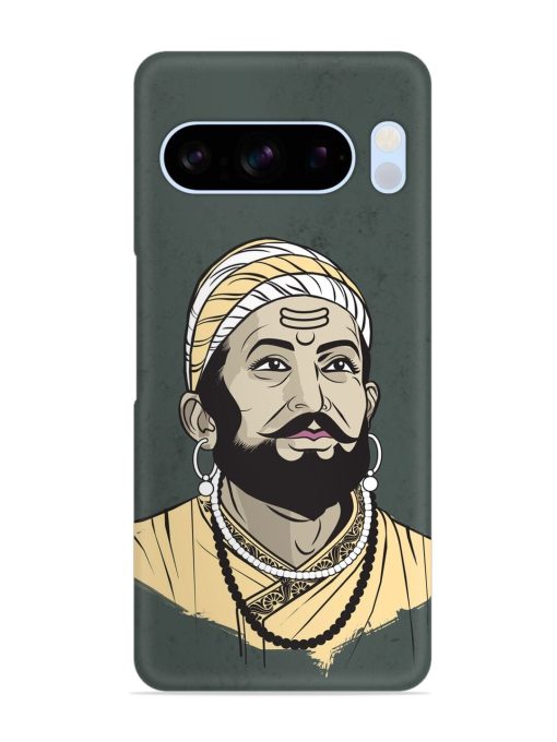 Shivaji Maharaj Vector Art Snap Case for Google Pixel 8 Pro