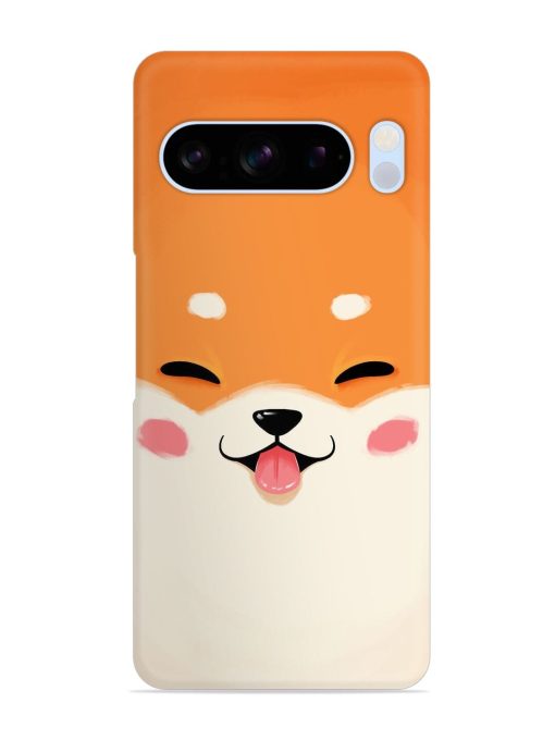 Cute Dog Face Vector Snap Case for Google Pixel 8 Pro Zapvi