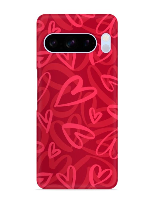 Seamless Romantic Pattern Snap Case for Google Pixel 8 Pro