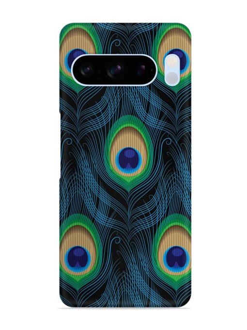 Seamless Pattern Peacock Snap Case for Google Pixel 8 Pro