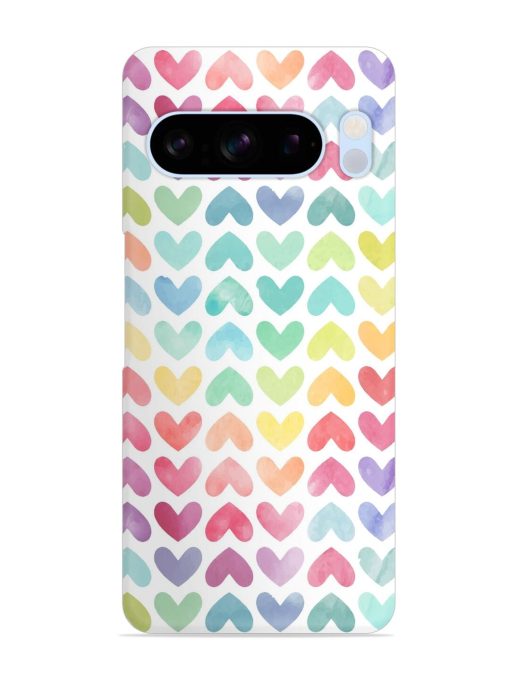 Seamless Colorful Watercolor Snap Case for Google Pixel 8 Pro