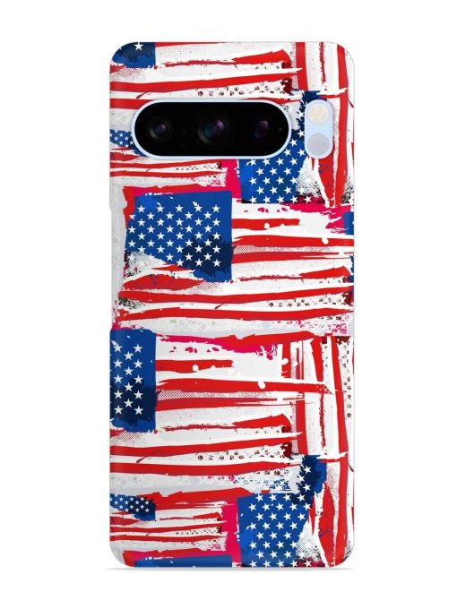 Usa Flag Seamless Snap Case for Google Pixel 8 Pro Zapvi