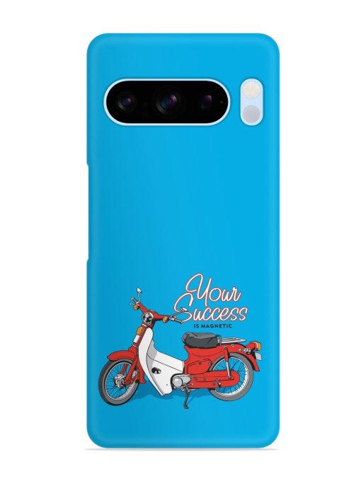 Motorcycles Image Vector Snap Case for Google Pixel 8 Pro Zapvi