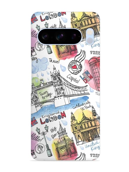 Vector London Landmark Snap Case for Google Pixel 8 Pro