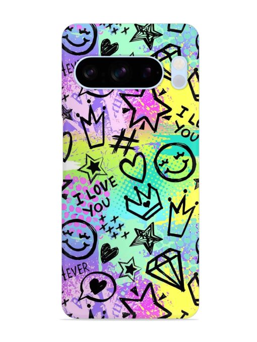 Bright Seamless Pattern Snap Case for Google Pixel 8 Pro Zapvi