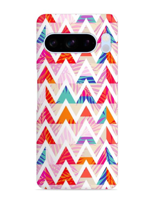 Abstract Triangle Background Snap Case for Google Pixel 8 Pro