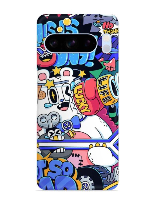 Universal Doodle Snap Case for Google Pixel 8 Pro Zapvi