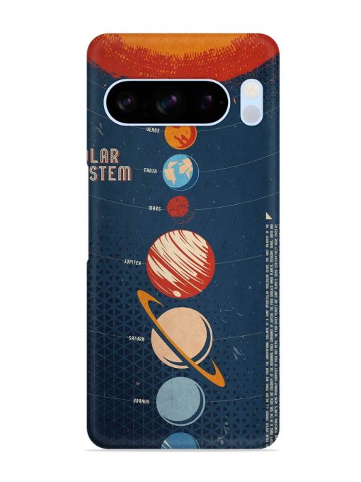 Solar System Vector Snap Case for Google Pixel 8 Pro