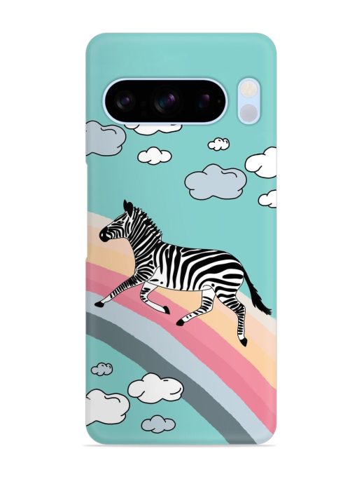 Running Zebra Snap Case for Google Pixel 8 Pro Zapvi