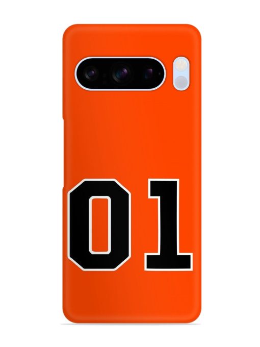 01 Number Snap Case for Google Pixel 8 Pro Zapvi