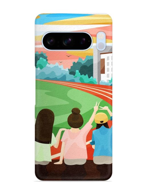 School Playground Snap Case for Google Pixel 8 Pro Zapvi