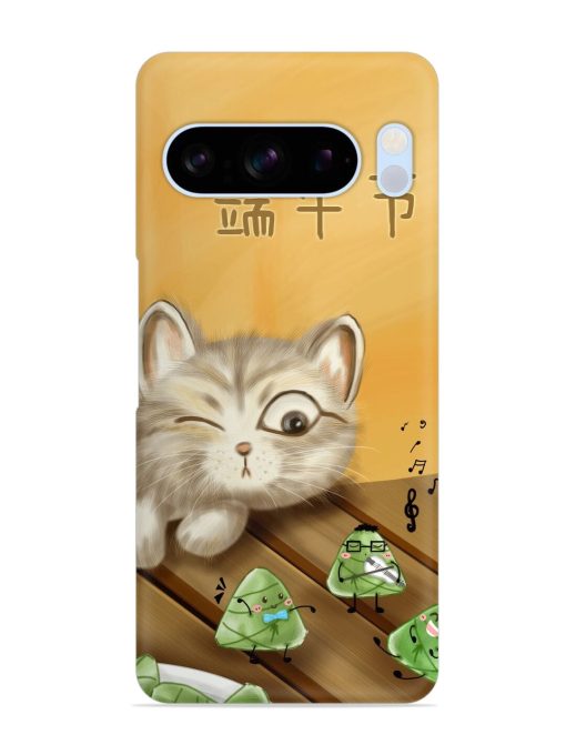 Cat Scorpion Dancing Snap Case for Google Pixel 8 Pro Zapvi