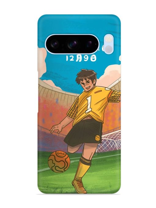 Soccer Kick Snap Case for Google Pixel 8 Pro Zapvi