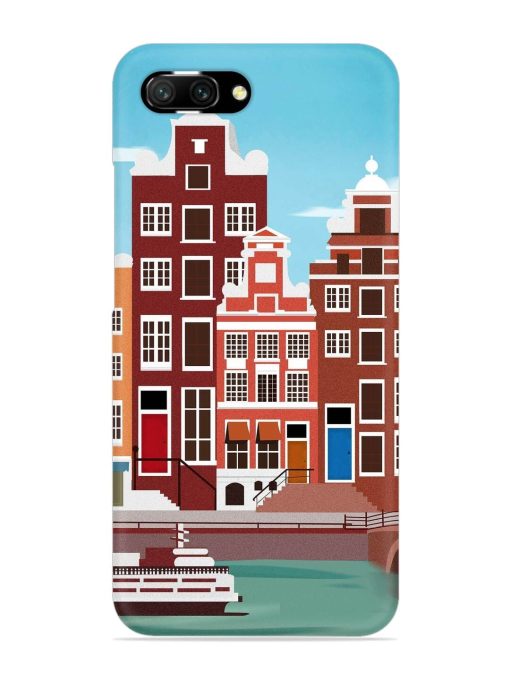 Scenery Architecture Amsterdam Landscape Snap Case for Honor 10 Zapvi