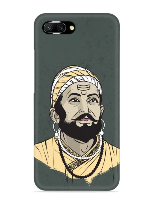 Shivaji Maharaj Vector Art Snap Case for Honor 10