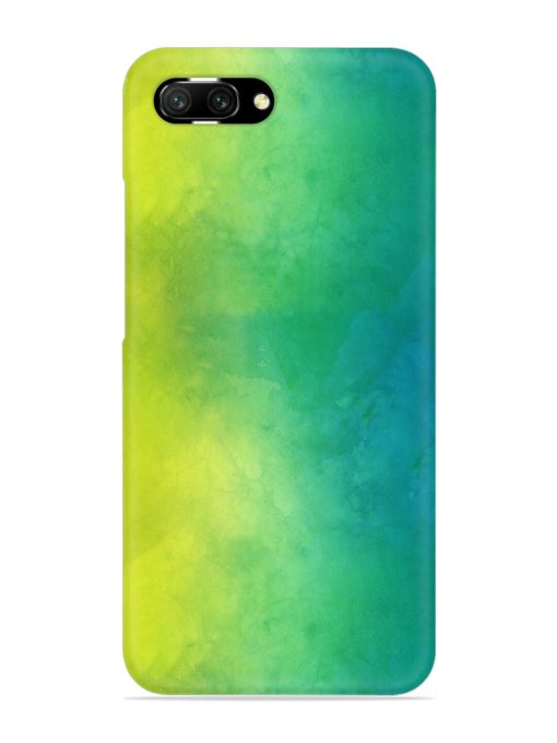 Yellow Green Gradient Snap Case for Honor 10