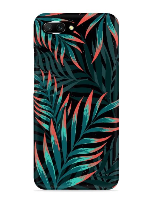 Green Leaf Art Snap Case for Honor 10 Zapvi