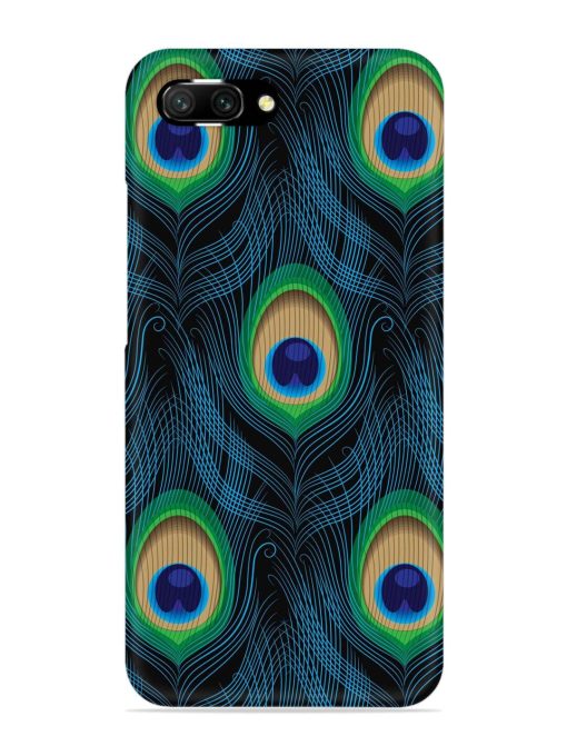 Seamless Pattern Peacock Snap Case for Honor 10