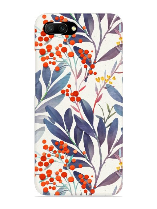 Seamless Floral Pattern Snap Case for Honor 10 Zapvi