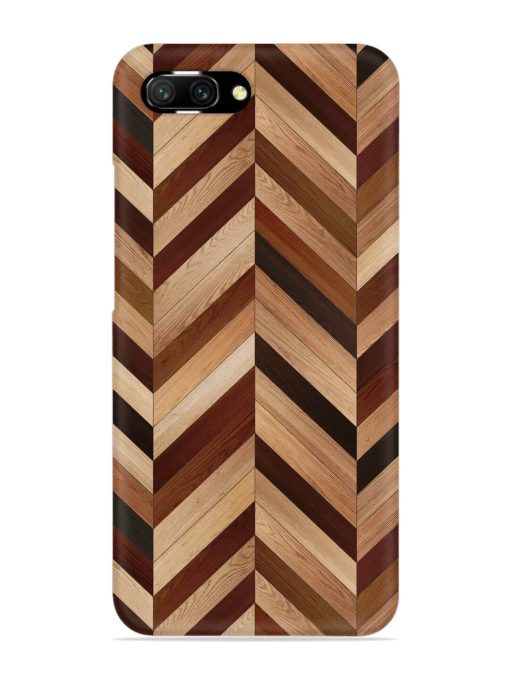 Seamless Wood Parquet Snap Case for Honor 10