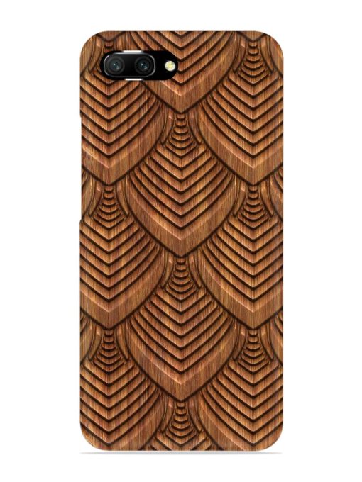 Carved Pattern On Snap Case for Honor 10