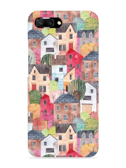 Abstract Seamless Pattern Snap Case for Honor 10