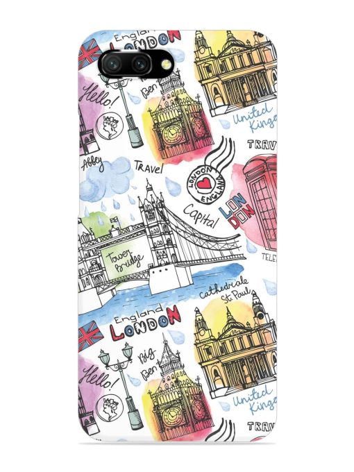 Vector London Landmark Snap Case for Honor 10