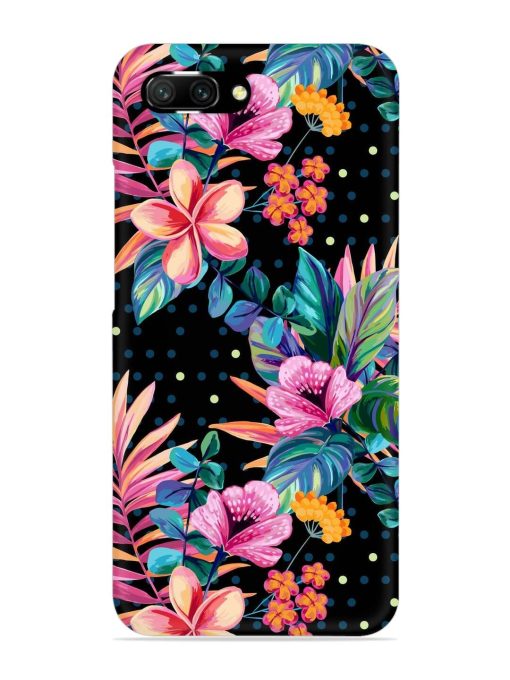 Seamless Floral Pattern Snap Case for Honor 10