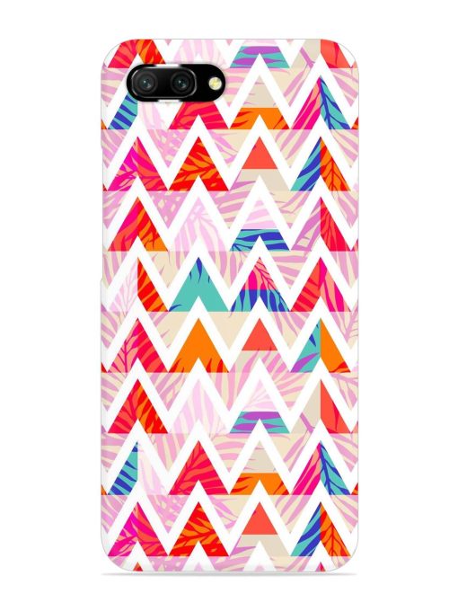 Abstract Triangle Background Snap Case for Honor 10