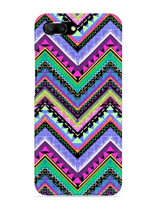 Tribal Aztec Print Snap Case for Honor 10 Zapvi