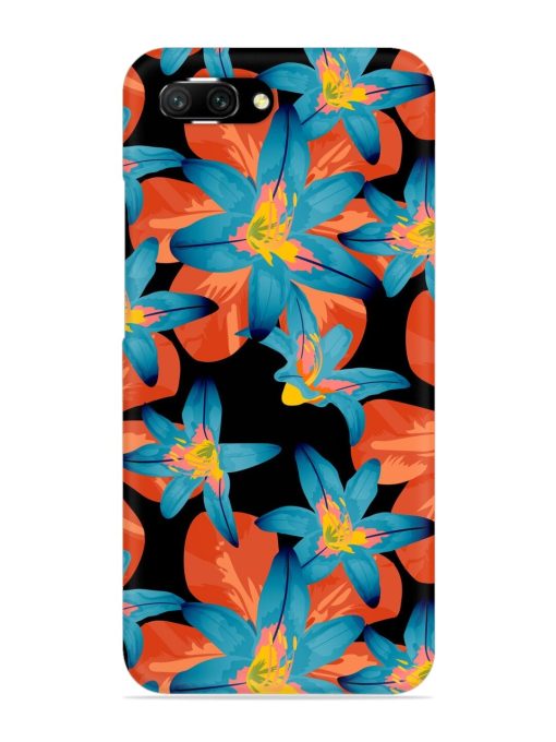 Philippine Flowers Seamless Snap Case for Honor 10 Zapvi