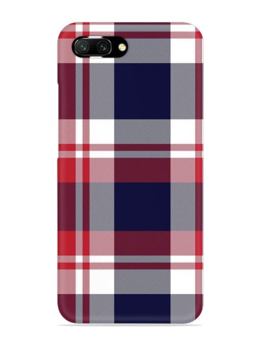 Classic Plaid Tartan Snap Case for Honor 10