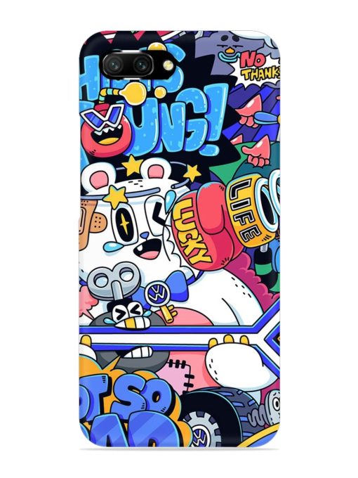 Universal Doodle Snap Case for Honor 10 Zapvi