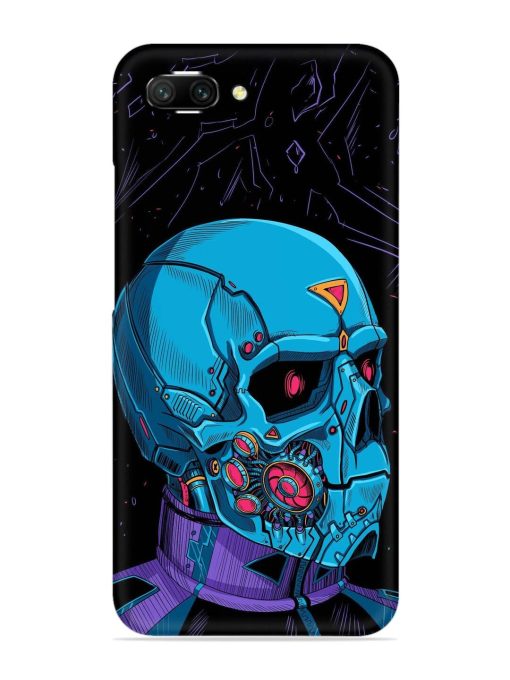 Skull Robo Vector Snap Case for Honor 10 Zapvi