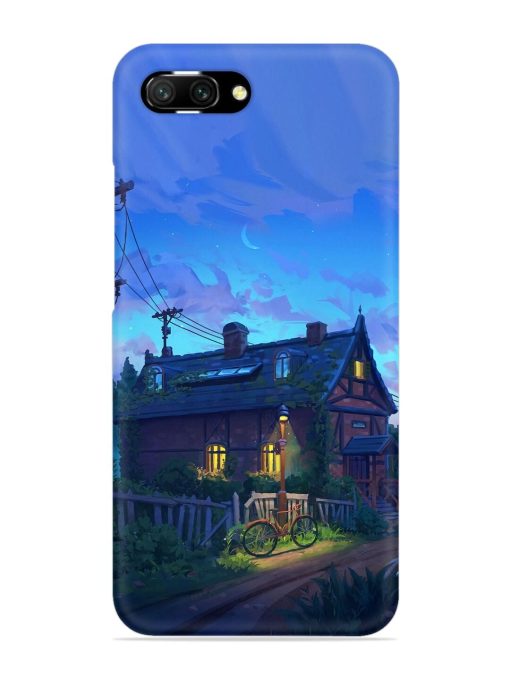 Beautiful Village House Snap Case for Honor 10