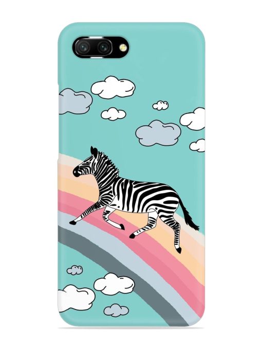 Running Zebra Snap Case for Honor 10 Zapvi