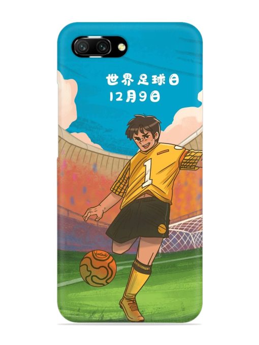 Soccer Kick Snap Case for Honor 10 Zapvi