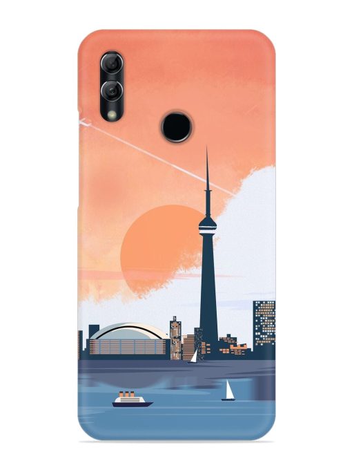 Toronto Canada Snap Case for Honor 10 Lite Zapvi