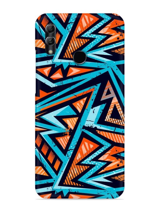 Abstract Seamless Grunge Snap Case for Honor 10 Lite Zapvi