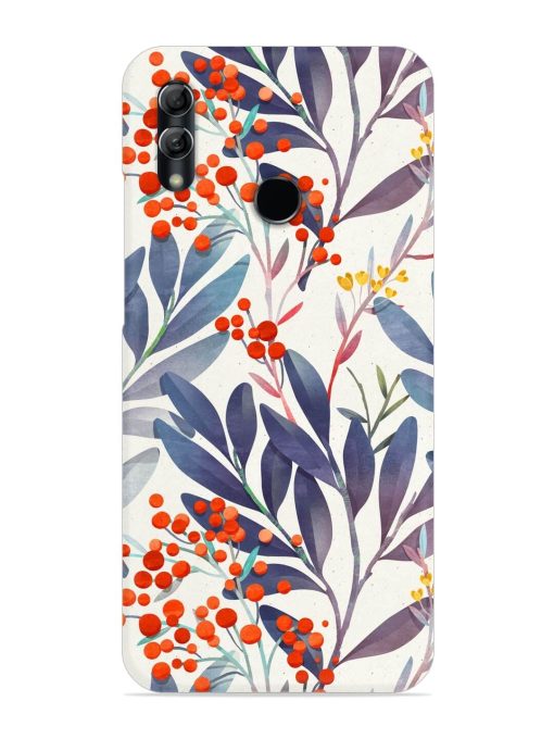 Seamless Floral Pattern Snap Case for Honor 10 Lite Zapvi