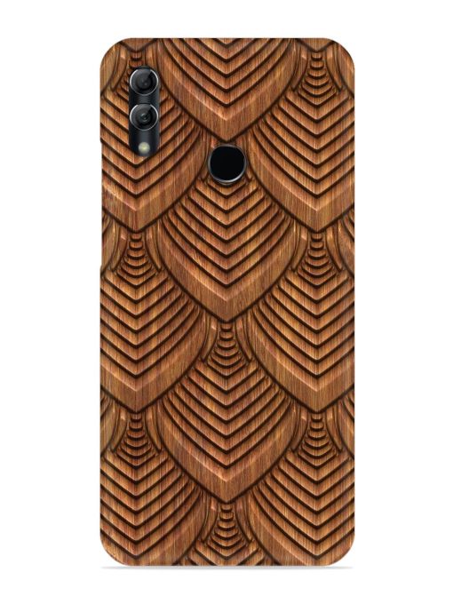 Carved Pattern On Snap Case for Honor 10 Lite Zapvi