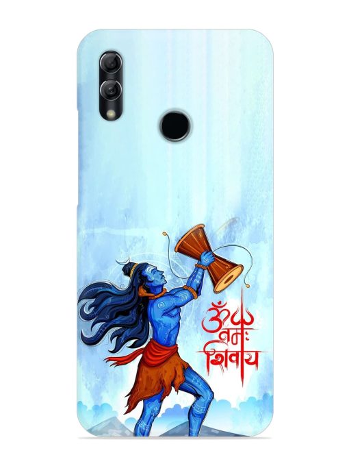 Illustration Lord Shiva Snap Case for Honor 10 Lite Zapvi