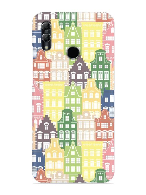 Seamless Shapes Pattern Snap Case for Honor 10 Lite Zapvi