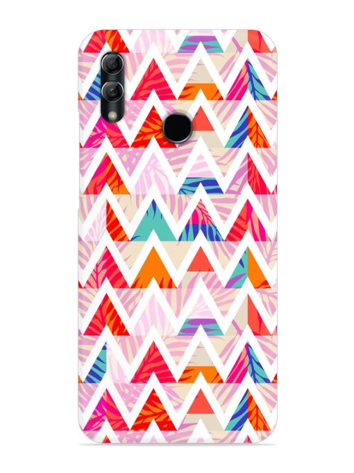 Abstract Triangle Background Snap Case for Honor 10 Lite Zapvi