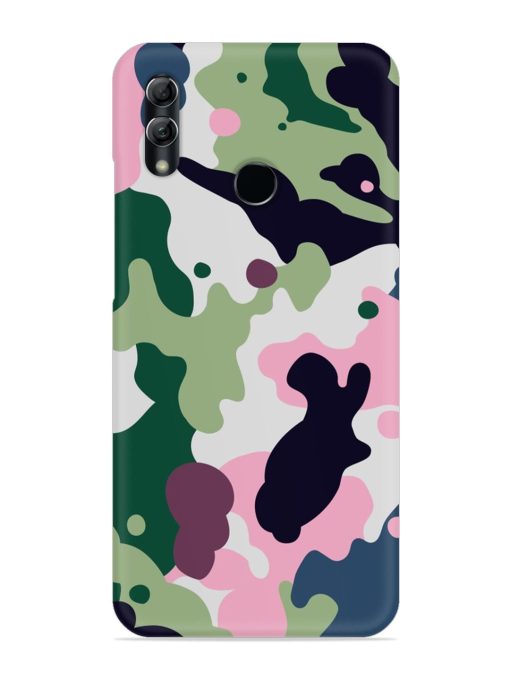 Seamless Funky Camouflage Snap Case for Honor 10 Lite Zapvi