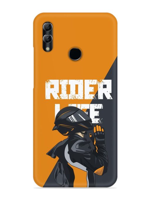 Rider Life Snap Case for Honor 10 Lite Zapvi