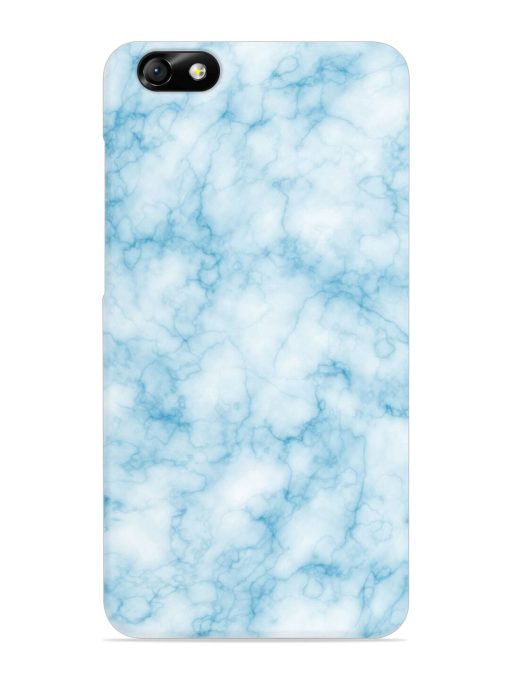 Blue White Natural Marble Snap Case for Honor 4X Zapvi