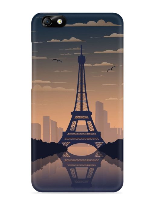 France Paris Eiffel Tower Gradient Snap Case for Honor 4X Zapvi