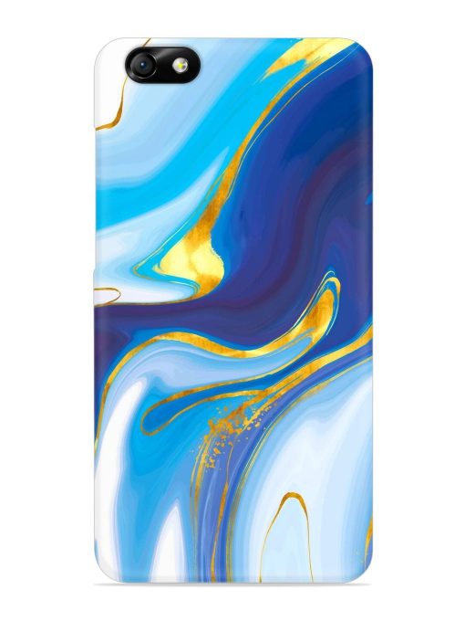 Watercolor Background With Golden Foil Snap Case for Honor 4X Zapvi