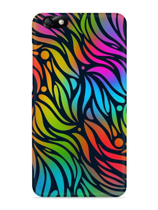 Abstract Leaf Design Snap Case for Honor 4X Zapvi